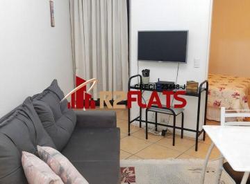Apartamento · 33m² · 1 Quarto · 1 Vaga · Flat com ótimo preço no bairro Moema. Confira!