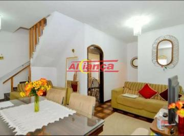 Casa · 99m² · 3 Quartos · 2 Vagas · SOBRADO COM 3 DORMITÓRIOS (1 SUÍTE) E 2 VAGAS, 99 m² - VILA GALVÃO - GUARULHOS/SP