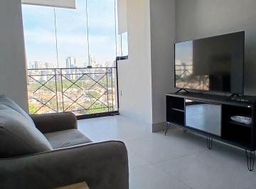 Apartamento de 2 quartos, São Paulo · Apto 52m², 1 quarto, 2 quartos (1 quarto e 1 escritório), 1 vaga - Vila Olímpia