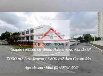 fntl_1752696099491_save-21752697061917.jpg · Galpão à VENDA com Renda Mensal - Já LOCADO no Parque Novo Mundo, São Paulo, SP   Excelente Localiza