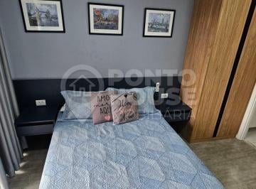 Apartamento · 25m² · 1 Quarto · Studio à Venda no Campo Belo, Mobiliado, Seminovo, 24,79 m² Privativos