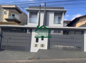 Casa · 112m² · 3 Quartos · 2 Vagas · LINDO SOBRADO NOVO 112M²AC – 3 DORMS (1 SUÍTE) 2 VAGAS – ARUJAMÉRICA – ARUJÁ/SP