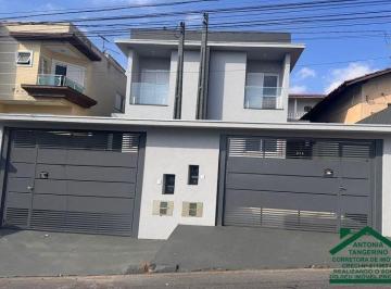 Casa · 112m² · 3 Quartos · 2 Vagas · LINDO SOBRADO NOVO 112M²AC – 3 DORMS (1 SUÍTE) 2 VAGAS – ARUJAMÉRICA – ARUJÁ/SP