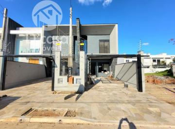 Casa · 128m² · 3 Quartos · 2 Vagas · Excelente sobrado com 3 suítes, à venda, 128 m² por R$ 850.000 - Estância Velha - Canoas/RS