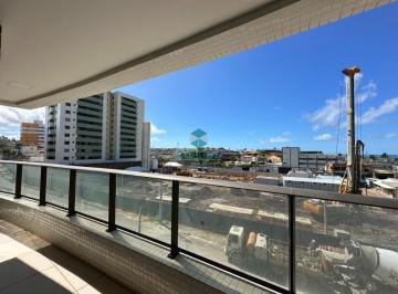Vista ampla e privativa da varanda | Borges Realty · Apartamento 2 Quartos com 65m² à venda no Brisas Marinhas Residence - Jardim Armação, Salvador, com