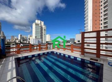 ae4bed300cca694f000f79e6c9d86409a0c56031 · Cobertura com vista para o mar, 3 dormitórios (1 suíte), 2 vagas, lazer, Enseada, Guarujá/SP