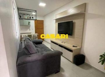 Apartamento · 90m² · 2 Quartos · 1 Vaga · Cobertura com 2 dormitórios à venda, 90 m² - Vila Vitória - Santo André/SP