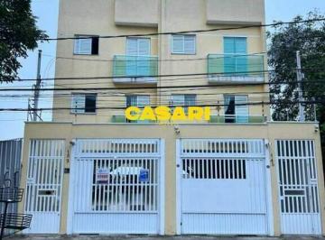 Apartamento · 92m² · 2 Quartos · 1 Vaga · Cobertura Duplex 2 Dormitórios à Venda na Vila Valparaíso – Santo André – 92 m²