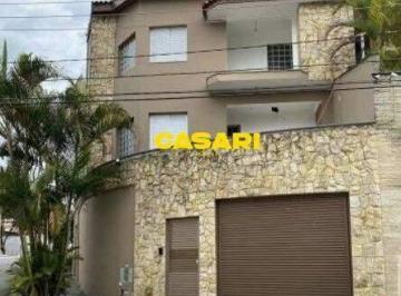 Casa · 230m² · 4 Quartos · 3 Vagas · Sobrado com 4 dormitórios à venda, 230 m² - Taboão - São Bernardo do Campo/SP
