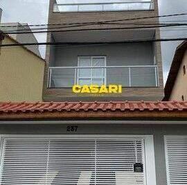 Casa · 243m² · 1 Quarto · 1 Vaga · Sobrado com 2 Dormitórios à Venda no Parque Novo Oratório – 243 m², Suíte, Cobertura Gourmet e 8 Vag