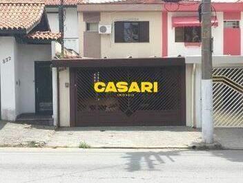 Casa · 111m² · 3 Quartos · 4 Vagas · Sobrado com 3 Dormitórios à Venda, 111 m² – Bairro Jardim – Santo André/SP
