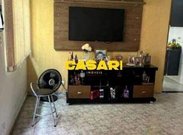 Casa · 110m² · 2 Quartos · 1 Vaga · Casa com 2 dormitórios, 110 m² - Vila Scarpelli - Santo André/SP