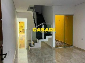 Casa · 140m² · 3 Quartos · 2 Vagas · Sobrado 3 Dormitórios à Venda – 140 m² Vila Camilópolis, Santo André/SP