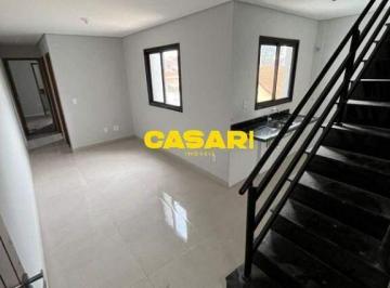 Apartamento · 92m² · 2 Quartos · 2 Vagas · Cobertura com 2 dormitórios à venda, 91 m² por R$ 550.000 - Santa Maria - Santo André/SP