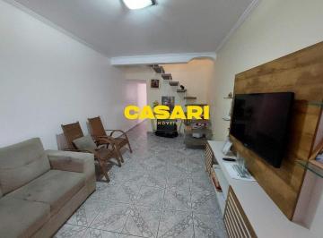Casa · 150m² · 3 Quartos · 2 Vagas · Sobrado com 3 dormitórios à venda, 150 m² - Assunção - São Bernardo do Campo/SP