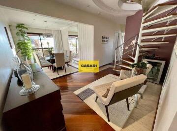 Sala Inferior · Cobertura Duplex 3 Dormitórios com Suíte e Closet no Portal dos Clássicos – São