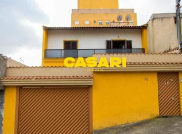 Casa · 396m² · 4 Quartos · 8 Vagas · Sobrado à Venda com 4 Dormitórios e 396 m² no Jardim Cristiane – Santo André