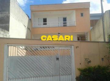 Casa · 160m² · 4 Quartos · 4 Vagas · Sobrado com 4 Dormitórios e 160 m² à Venda na Vila Guarani – Santo André/SP