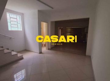 Comercial · 128m² · 3 Vagas · Excelente Sobrado Comercial em Santo André – 128m², Quintal e Vagas Cobertas