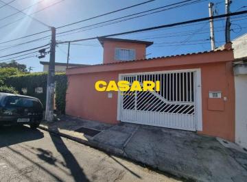 Casa · 198m² · 2 Quartos · 5 Vagas · Sobrado de esquina com 2 dormitórios e edícula no Jordanópolis – São Bernardo do Campo