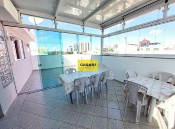 Apartamento · 144m² · 3 Quartos · 2 Vagas · Cobertura com 3 dormitórios à venda, 144 m² - Rudge Ramos - São Bernardo do Campo/SP