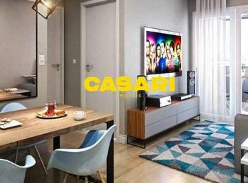 Apartamento · 53m² · 2 Quartos · 1 Vaga · Apartamento com 2 dormitórios à venda, 53 m² - Vila Tibiriçá - Santo André/SP