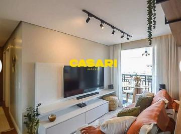 Apartamento · 50m² · 2 Quartos · 1 Vaga · Apartamento luxo, 2 quartos, sala e Sacada vista livre e Sol! 1 vaga de garagem coberta, 50m2- Rudge
