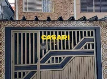 Casa · 111m² · 2 Quartos · 1 Vaga · Sobrado com 2 Dormitórios à Venda em Rudge Ramos – 111 m², Quintal e 1 Vaga