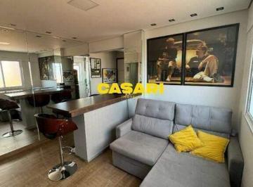 Apartamento · 50m² · 1 Quarto · 1 Vaga · Apartamento Porteira Fechada, 1 quarto, 1 vaga coberta, 50m2. sacada vista livre, Jardim do Mar - SB