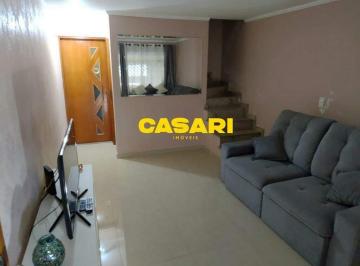 Casa · 141m² · 2 Quartos · 1 Vaga · Sobrado com 2 dormitórios à venda, 140 m² - Vila Euclides - São Bernardo do Campo/SP