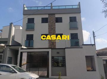 Apartamento · 120m² · 2 Quartos · 1 Vaga · Cobertura com 2 dormitórios à venda, 120 m² - Jardim das Maravilhas - Santo André/SP