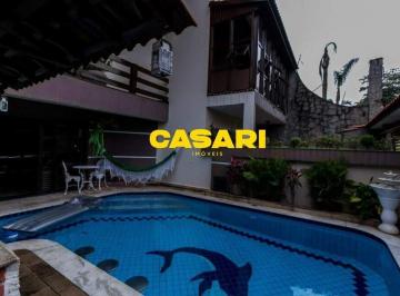 Casa · 609m² · 5 Quartos · 5 Vagas · Sobrado 5 Dormitórios com Piscina à Venda ou Aluguel no Parque dos Pássaros – São Bernardo do Campo