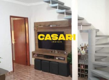 Casa · 112m² · 3 Quartos · 2 Vagas · Sobrado 3 dormitórios à venda no Assunção – 111m² em São Bernardo do Campo