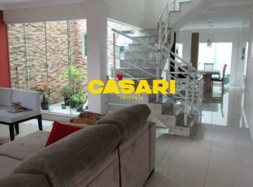 Casa · 285m² · 3 Quartos · 7 Vagas · Sobrado à Venda no Jardim Nova Petrópolis – 3 Suítes, 285m², Espaço Gourmet e 7 Vagas – São Bernardo