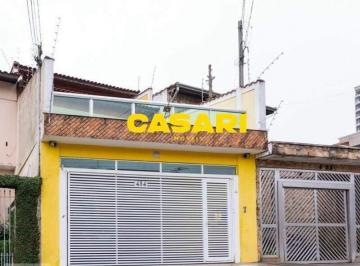 Casa · 170m² · 3 Quartos · 4 Vagas · Sobrado com 3 Dormitórios, Suíte e Espaço Gourmet à Venda – Vila Valparaíso, Santo André