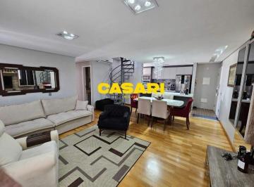 Apartamento · 204m² · 3 Quartos · 2 Vagas · Cobertura com 3 dormitórios à venda, 204 m² por R$ 1.650.000 - Baeta Neves - São Bernardo do Campo/S