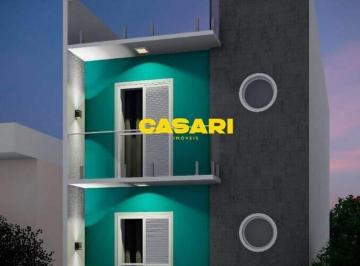Apartamento · 80m² · 3 Quartos · 1 Vaga · Apartamento 3 dormitórios com suíte e varanda à venda – Santa Maria, Santo André