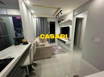 Apartamento · 50m² · 2 Quartos · 1 Vaga · Apartamento com 2 Dormitórios à Venda na Rua Otávio Marques – Santo André/SP – Lazer Completo