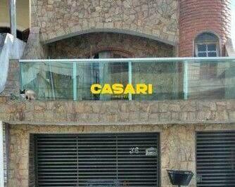 Casa · 125m² · 3 Quartos · 1 Vaga · Sobrado à Venda no Parque Gerassi – 3 Dormitórios, Suíte, Churrasqueira e 125 m² em Santo André
