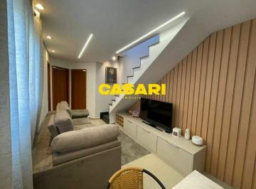 Apartamento · 86m² · 2 Quartos · 2 Vagas · Cobertura com 2 dormitórios à venda, 86 m² - Santa Maria - Santo André/SP