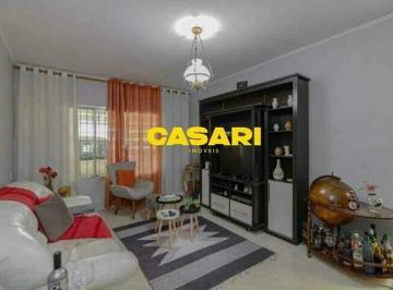 Casa · 176m² · 3 Quartos · 2 Vagas · Sobrado com 3 Suítes à Venda, 176 m² – Parque Erasmo Assunção, Santo André/SP