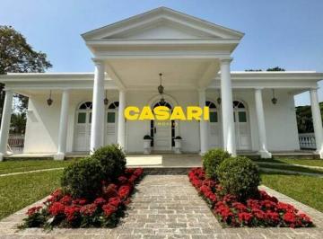 Casa · 650m² · 5 Quartos · 8 Vagas · Mansão de Alto Padrão com Quadra de Tênis à Venda no Bairro Mais Exclusivo do ABC – 1.350 m² de Terr
