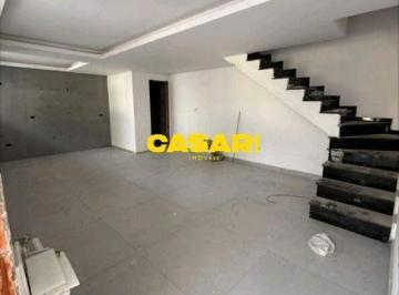 Casa · 83m² · 3 Quartos · 2 Vagas · Sobrado com 3 dormitórios à venda, 83 m² - Jardim - Santo André/SP