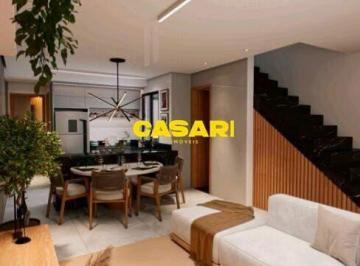 Casa · 140m² · 3 Quartos · 2 Vagas · Sobrado com 3 dormitórios à venda, 140 m² - Jardim Bela Vista - Santo André/SP