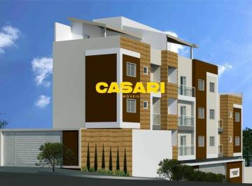 Apartamento · 90m² · 2 Quartos · 1 Vaga · Cobertura nova à venda, 90 m² - 2 dormitórios (1 suíte), 1 vaga - Vila Pires - Santo André/SP