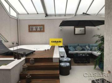 Apartamento · 156m² · 2 Quartos · 3 Vagas · Cobertura com 2 Dormitórios (Ampliada para 3), 156 m² à Venda no Centro, São Bernardo do Campo/SP