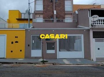Apartamento · 90m² · 2 Quartos · 1 Vaga · Cobertura com 2 dormitórios e suíte à venda no Bangu – Santo André/SP