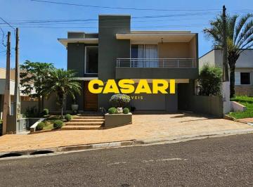 Casa · 250m² · 4 Quartos · 4 Vagas · Casa com 4 dormitórios à venda, 250 m² - Portal dos Pássaros II - Boituva/SP
