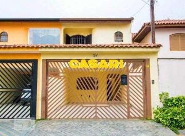 Casa · 231m² · 3 Quartos · 4 Vagas · Sobrado com 3 dormitórios à venda, 231 m² - Vila Homero Thon - Santo André/SP