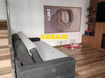 Casa · 182m² · 3 Quartos · 5 Vagas · Sobrado à Venda com 3 Dormitórios e Espaço Gourmet – 181 m² no Centro de São Bernardo do Campo/SP